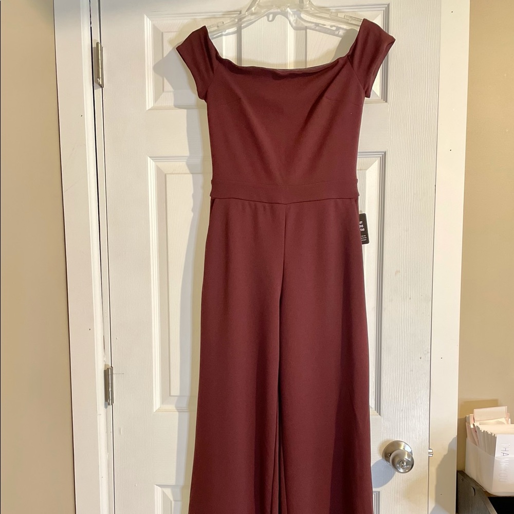 Maroon Jumpsuit